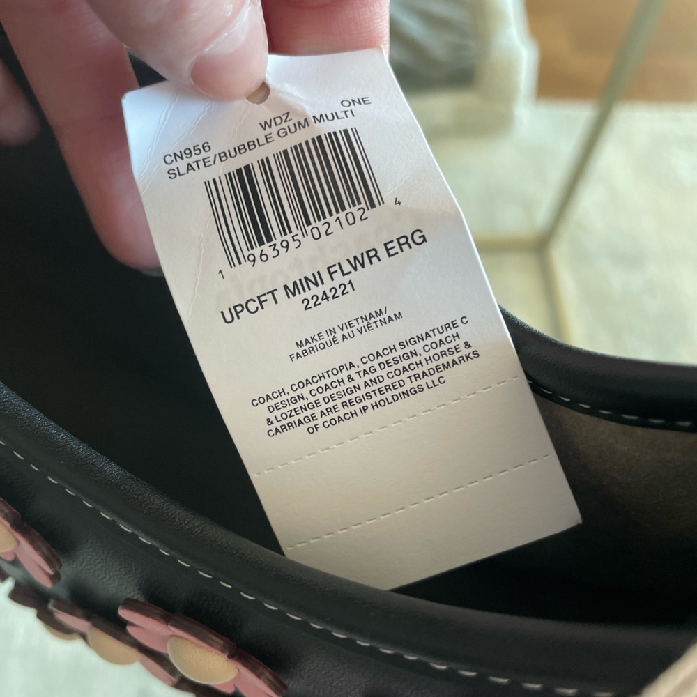 Coach Coachtopia Mini Ergo Flower Bag Leather Bubblegum Pink Limited Edition - Picture 7 of 11